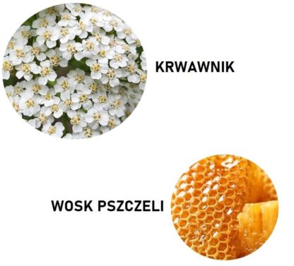 Maść przeciwzapalna z krwawnikiem na blizny trądzik 150 ml - obrazek 3
