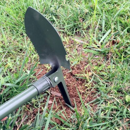 Saperka Składana Wojskowa Wielofunkcyjna Survivalowa Łopata Piła Kilof 4w1 - obrazek 9
