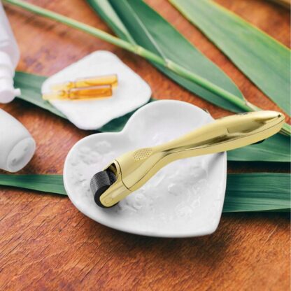 Derma Roller Mezoterapia Igłowa Masażer Roller Wałek do Masażu Twarzy Ciała - obrazek 8
