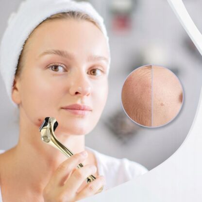 Derma Roller Mezoterapia Igłowa Masażer Roller Wałek do Masażu Twarzy Ciała - obrazek 10