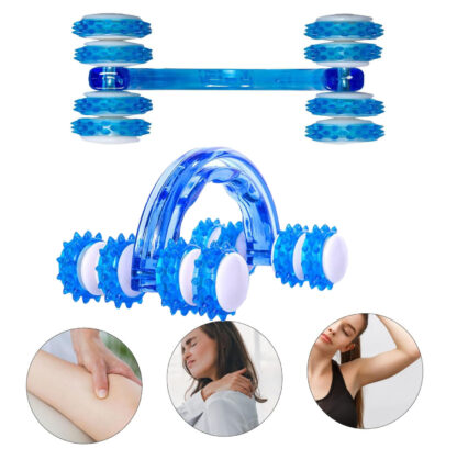 Masażer Antycellulitowy Roller Rolka do Masażu Ciała Pleców Nóg Rąk Stóp Ud - obrazek 4