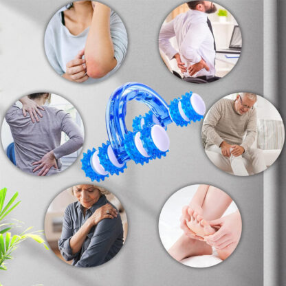 Masażer Antycellulitowy Roller Rolka do Masażu Ciała Pleców Nóg Rąk Stóp Ud - obrazek 2