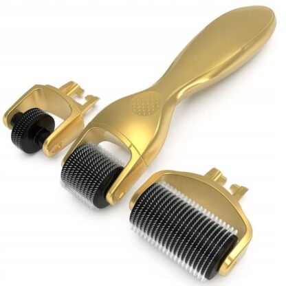 Derma Roller Mezoterapia Igłowa Masażer Roller Wałek do Masażu Twarzy Ciała - obrazek 2