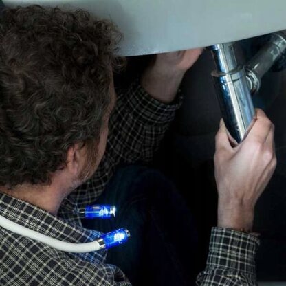 Lampka led do czytania książek na szyję latarka - obrazek 4
