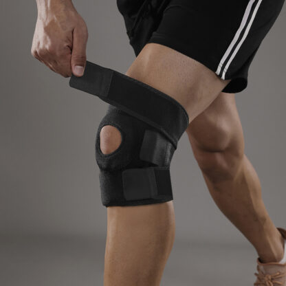 Opaska Elastyczna na Kolano Stabilizator Kolana Rzepki Usztywniacz Ściągacz - obrazek 2