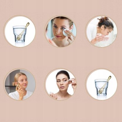 Derma Roller Mezoterapia Igłowa Masażer Roller Wałek do Masażu Twarzy Ciała - obrazek 12