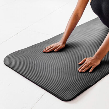 Mata do Ćwiczeń Jogi Pilatesu Kauczukowa na Siłownię Karimata Treningowa - obrazek 5