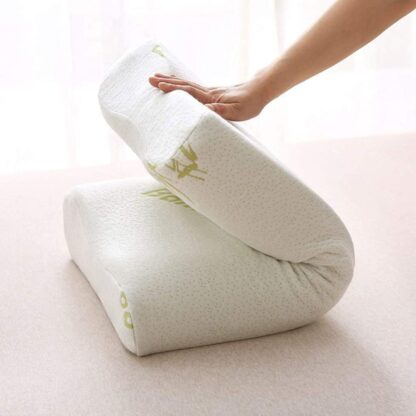 Profilowana Poduszka do Spania na Boku z Pianki Memory Ergonomiczna - obrazek 8