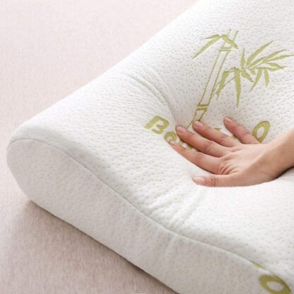 Profilowana Poduszka do Spania na Boku z Pianki Memory Ergonomiczna - obrazek 9