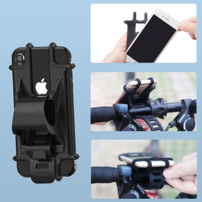 Uchwyt Na Telefon Rower Do Roweru Motocykla Hulajnogi Tel Telefonu Stojak - obrazek 3