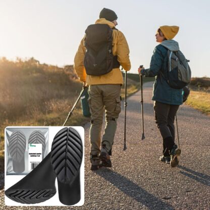 Końcówki do Kijków Nordic Walking Trekkingowych Nasadki Nóżki Raciczki Para - obrazek 2