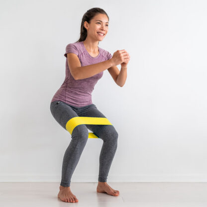 Gumy do Ćwiczeń Oporowe Treningowe Mini Bands Fitness Gimnastyczna - obrazek 4