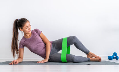 Gumy do Ćwiczeń Oporowe Treningowe Mini Bands Fitness Gimnastyczna - obrazek 5