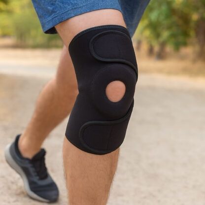 Opaska Elastyczna na Kolano Stabilizator Kolana Rzepki Ściągacz Usztywniacz - obrazek 2