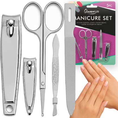 Zestaw Manicure Pedicure Paznokci Obcinaczki cążki Nożyczki Kopytko Pilnik