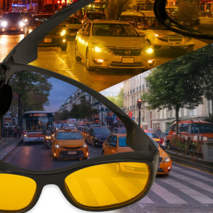 2 X Okulary Do Jazdy Samochodem Nocą I Przeciwsłoneczne Dla Kierowców W Nocy - obrazek 2