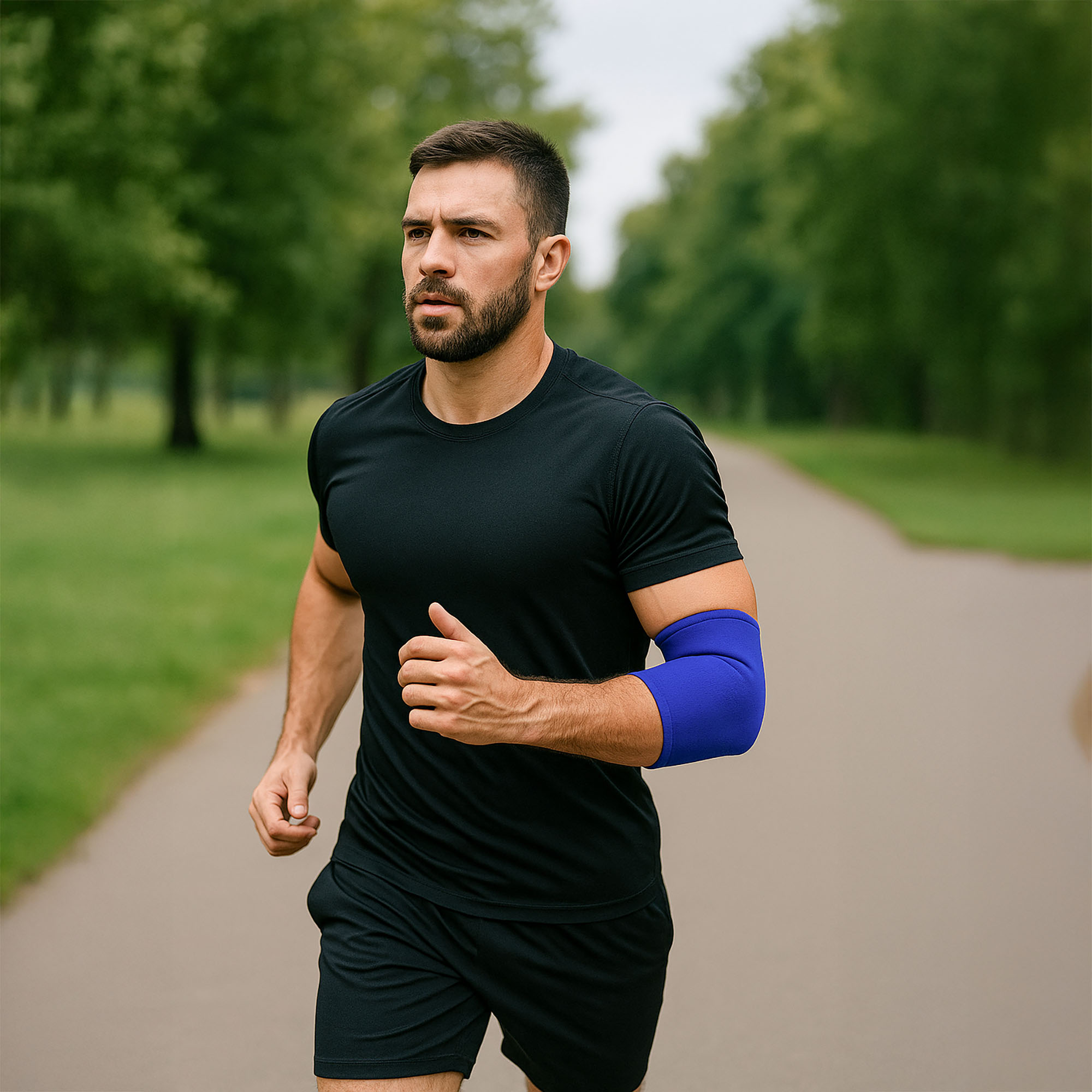 Opaska na Łokieć Tenisisty Stabilizator na Ból Łokcia Ściągacz Usztywniacz 9 Opaska na Łokieć Tenisisty Stabilizator na Ból Łokcia Ściągacz Usztywniacz - obrazek 9