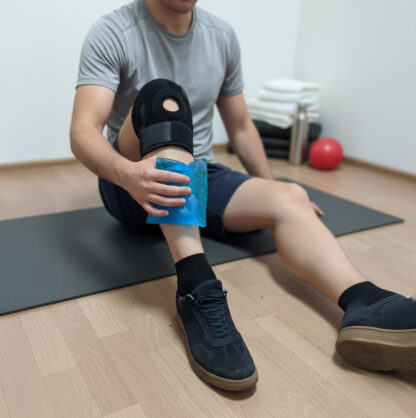 Opaska Elastyczna na Kolano Stabilizator Kolana Rzepki Usztywniacz Ściągacz - obrazek 7