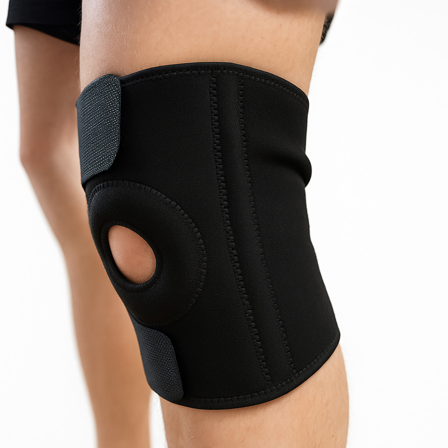 Opaska Elastyczna na Kolano Stabilizator Kolana Rzepki Usztywniacz Ściągacz 8 Opaska Elastyczna na Kolano Stabilizator Kolana Rzepki Usztywniacz Ściągacz - obrazek 8