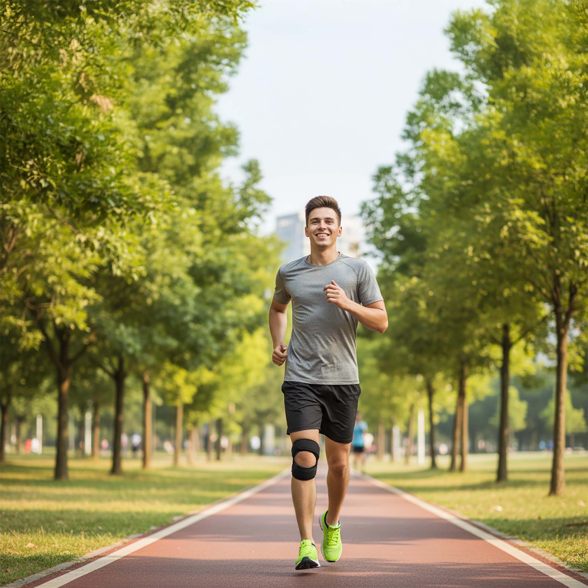 Stabilizator Kolana Rzepki Opaska Elastyczna na Kolano Usztywniacz Ściągacz 5 Stabilizator Kolana Rzepki Opaska Elastyczna na Kolano Usztywniacz Ściągacz - obrazek 5