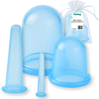 Bańki Chińskie Gumowe Próżniowe Lekarskie Silikonowe Do Masażu Twarzy Szyi