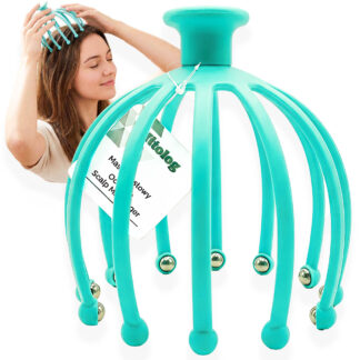 Masażer do Skóry Głowy Wcierki Skalpu Relaksujący Grabki na Porost Włosów