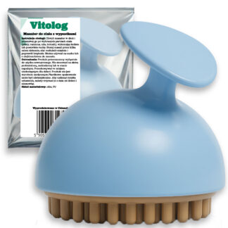 Masażer Antycellulitowy do Masażu Ciała Nóg Ud Brzucha Szczotka na Cellulit