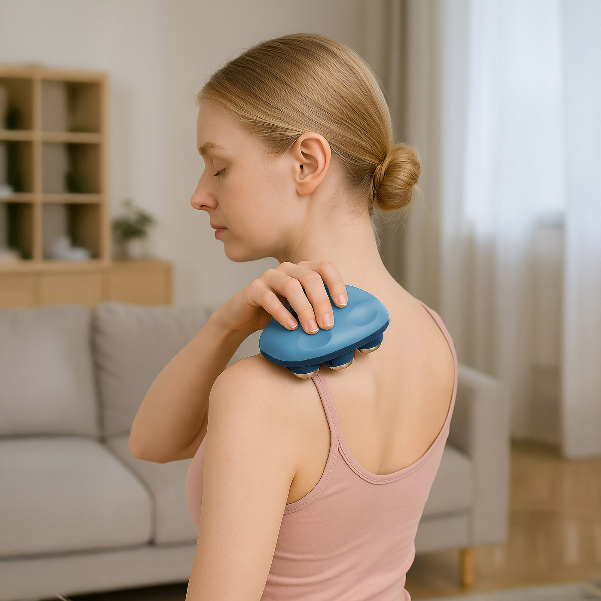 Masażer Antycellulitowy do Masażu Ciała Nóg Ud Pośladków Brzucha Karku 6 Masażer Antycellulitowy do Masażu Ciała Nóg Ud Pośladków Brzucha Karku - obrazek 6