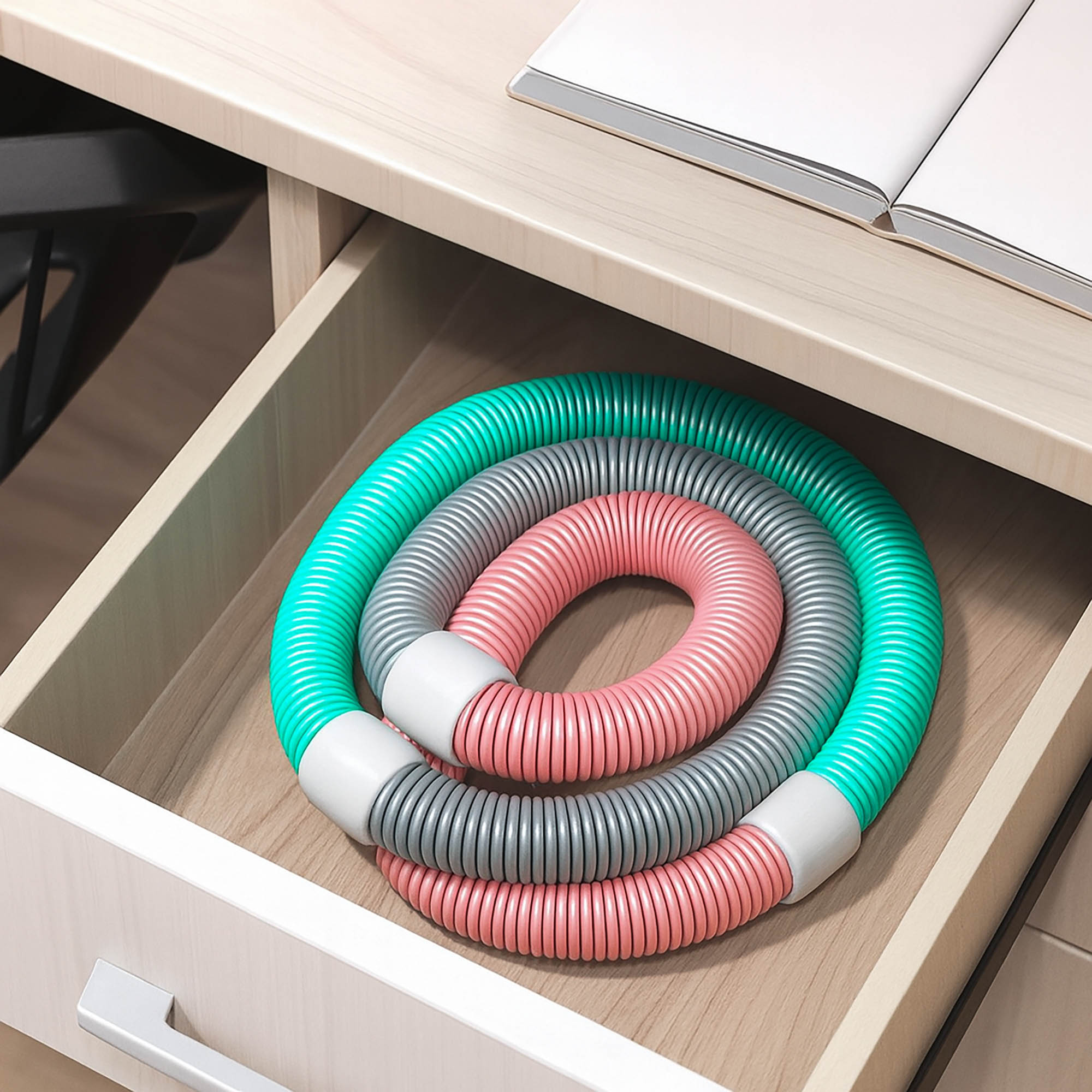 Hula Hop Z Obciążeniem Odchudzające Składane Koło Do Ćwiczeń Fitness Smart 8 Hula Hop Z Obciążeniem Odchudzające Składane Koło Do Ćwiczeń Fitness Smart - obrazek 8