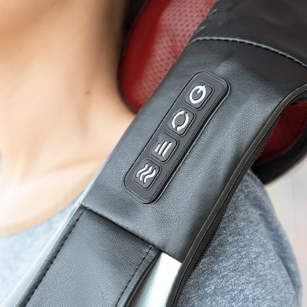 Masażer SHIATSU PRO do Masażu Ciała Pleców Karku Szyi Nóg Poduszka Masująca 8 Masażer SHIATSU PRO do Masażu Ciała Pleców Karku Szyi Nóg Poduszka Masująca - obrazek 8