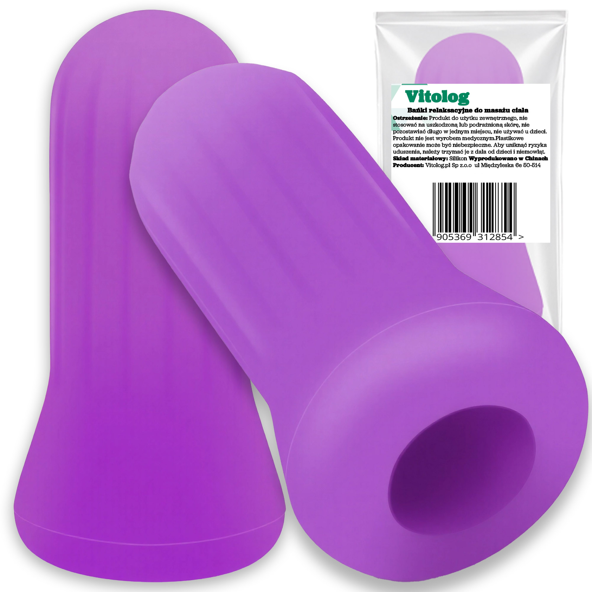 Mała Bańka Chińska Gumowa Próżniowa Silikonowa do Masażu Twarzy Szyi 30 mm 1 Mała Bańka Chińska Gumowa Próżniowa Silikonowa do Masażu Twarzy Szyi 30 mm