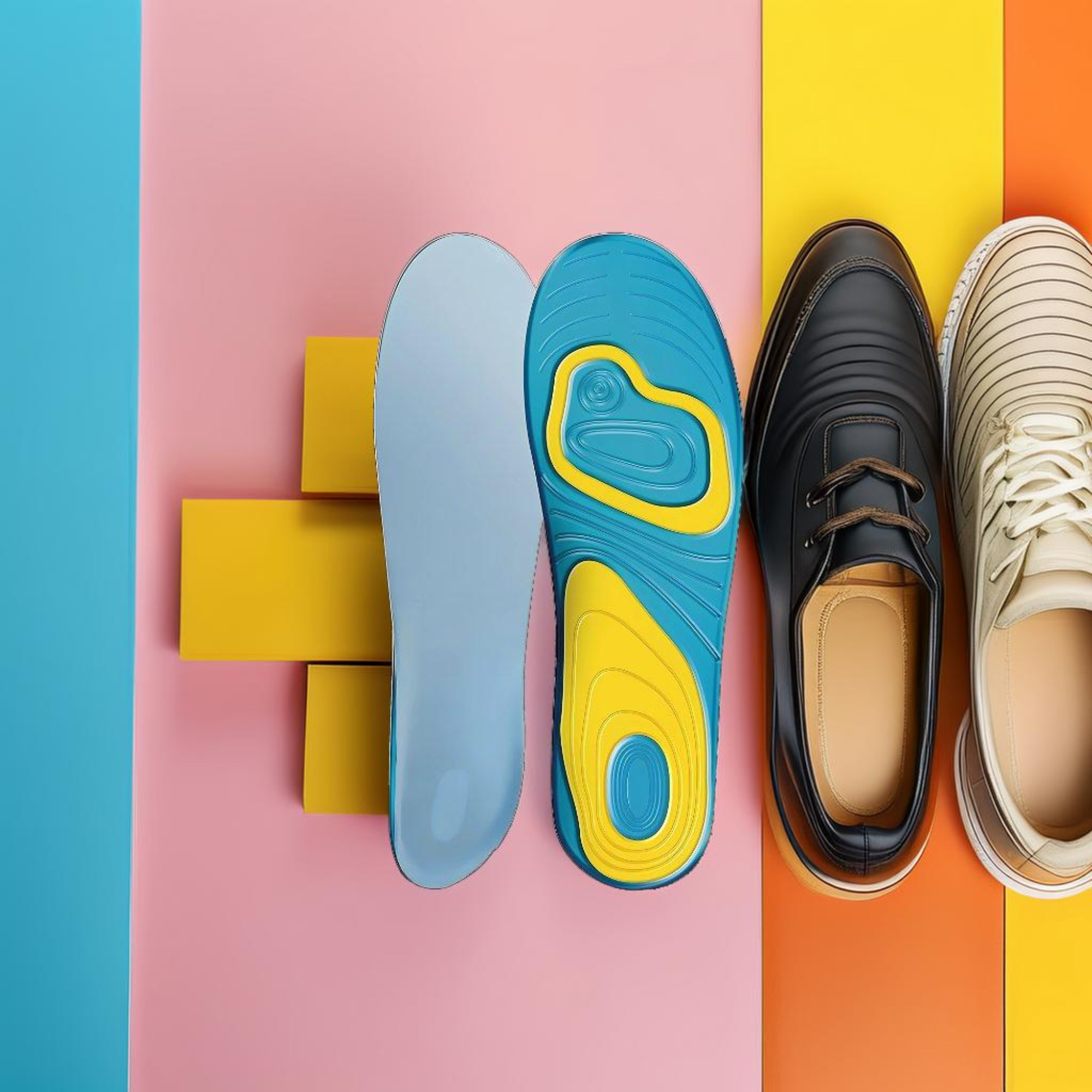 Wkładki Żelowe Ortopedyczne do Butów Przeciwpotne na Ostrogę Piętową 4 Wkładki Żelowe Ortopedyczne do Butów Przeciwpotne na Ostrogę Piętową - obrazek 4