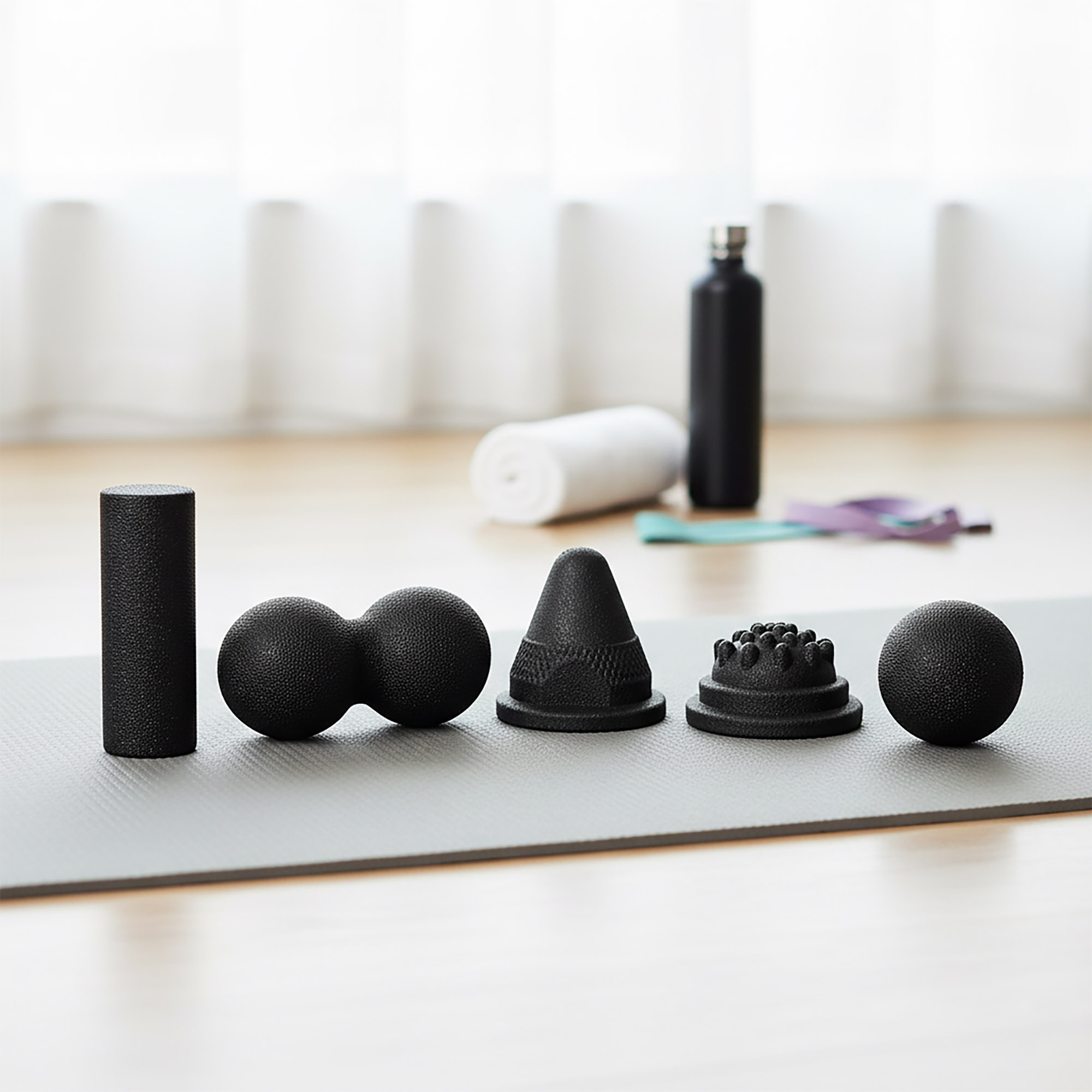 Roller Piłka DUOBALL Wałek Stożek do Masażu Rolowania Ciała Nóg Pleców EPP 6 Roller Piłka DUOBALL Wałek Stożek do Masażu Rolowania Ciała Nóg Pleców EPP - obrazek 6