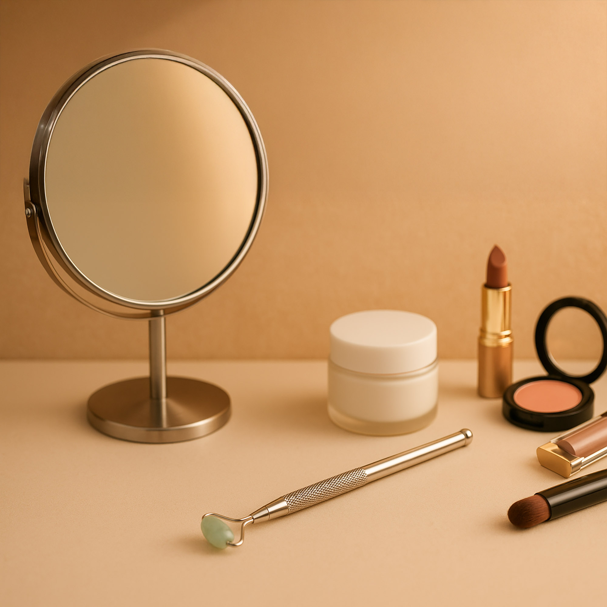 Mini Masażer do Twarzy Szyi Podbródka Ust pod Oczy Roller Rolka Gua Sha 8 Mini Masażer do Twarzy Szyi Podbródka Ust pod Oczy Roller Rolka Gua Sha - obrazek 8