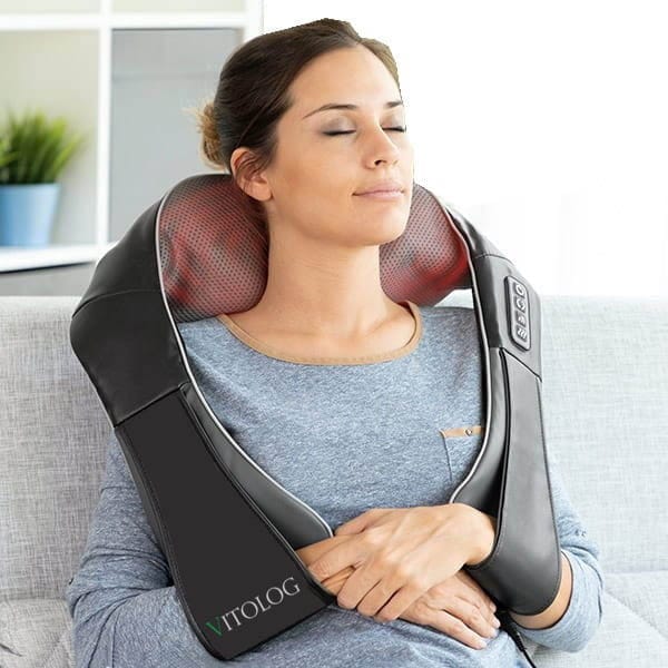 Masażer SHIATSU PRO do Masażu Ciała Pleców Karku Szyi Nóg Poduszka Masująca 12 Masażer SHIATSU PRO do Masażu Ciała Pleców Karku Szyi Nóg Poduszka Masująca - obrazek 12