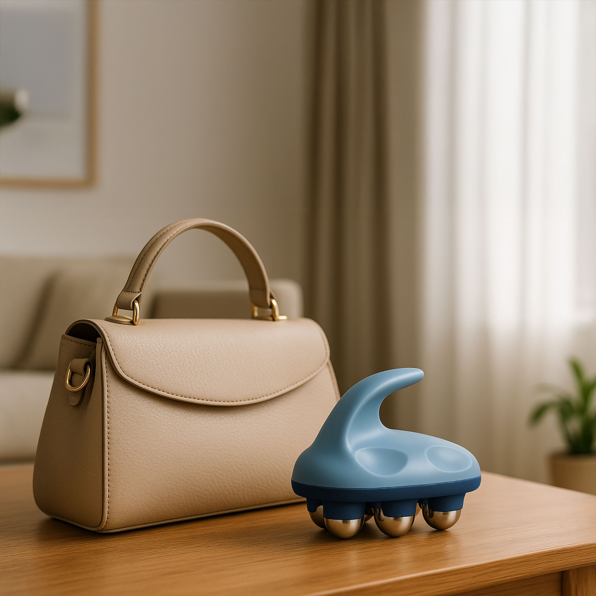 Masażer Antycellulitowy do Masażu Ciała Nóg Ud Pośladków Brzucha Karku 8 Masażer Antycellulitowy do Masażu Ciała Nóg Ud Pośladków Brzucha Karku - obrazek 8