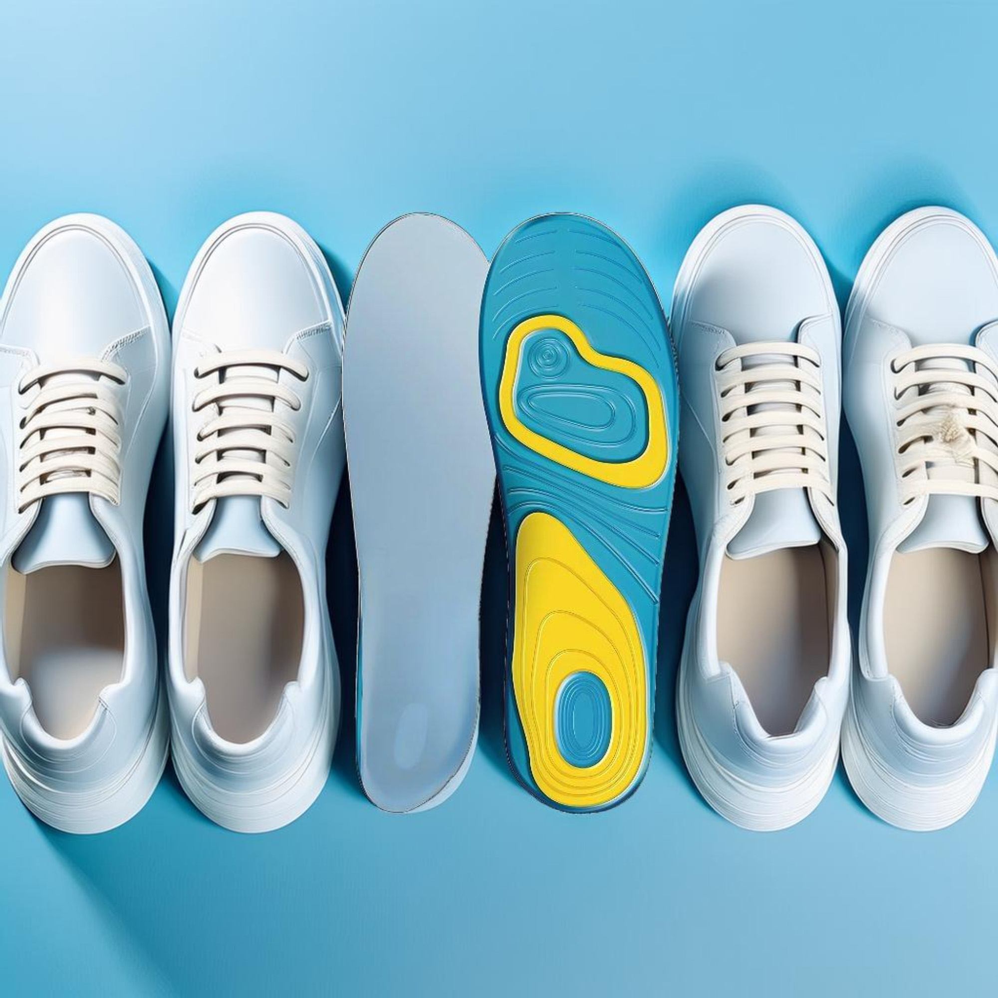 Wkładki Żelowe Ortopedyczne do Butów Przeciwpotne na Ostrogę Piętową 5 Wkładki Żelowe Ortopedyczne do Butów Przeciwpotne na Ostrogę Piętową - obrazek 5