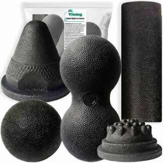 Roller Piłka DUOBALL Wałek Stożek do Masażu Rolowania Ciała Nóg Pleców EPP