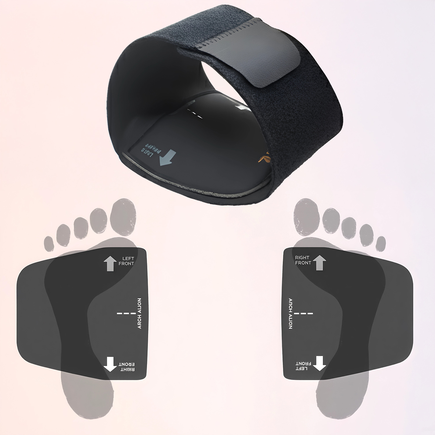 Pelota Metatarsalna na Płaskostopie Poprzeczne Śródstopie Opaska Poduszka 9 Pelota Metatarsalna na Płaskostopie Poprzeczne Śródstopie Opaska Poduszka - obrazek 9