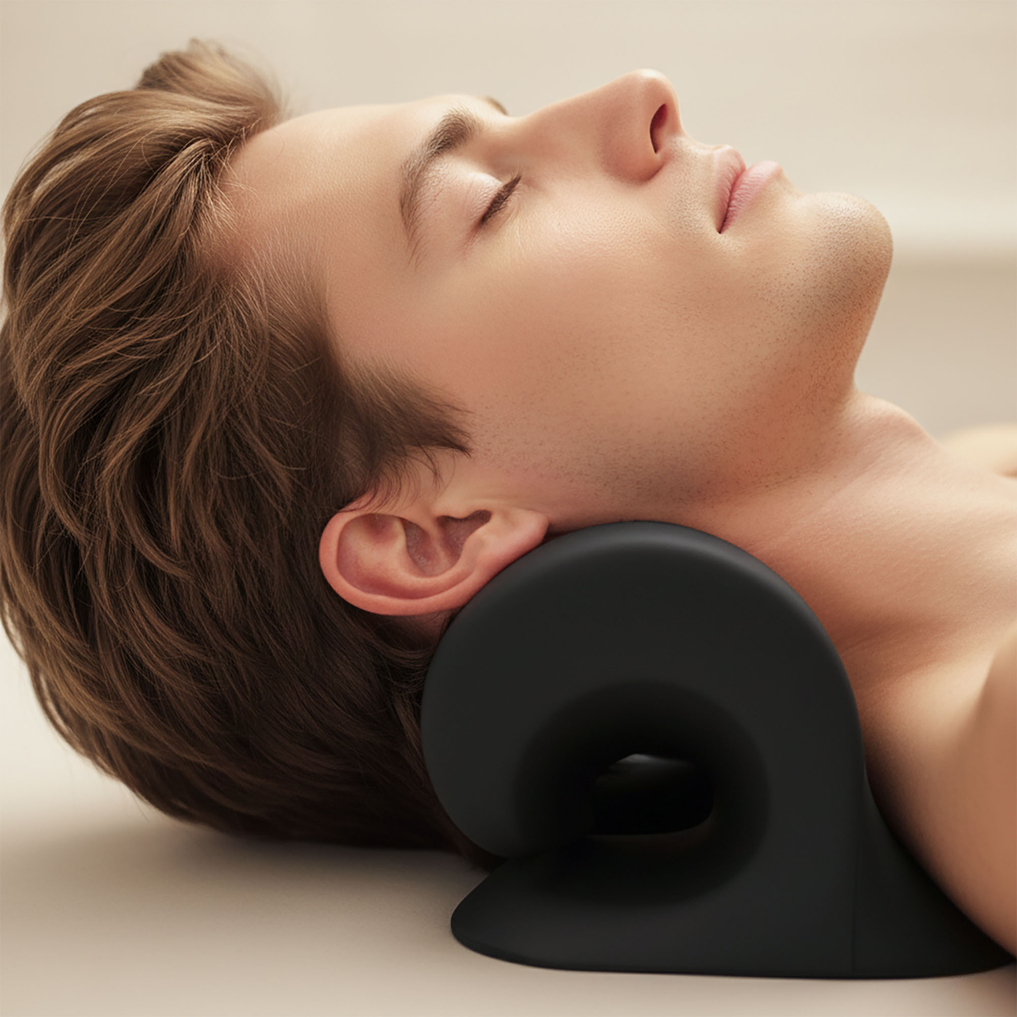 Poduszka Trakcyjna Masażer na Szyję Kark Przyrząd do Rozciągania Karku Szyi 5 Poduszka Trakcyjna Masażer na Szyję Kark Przyrząd do Rozciągania Karku Szyi - obrazek 5