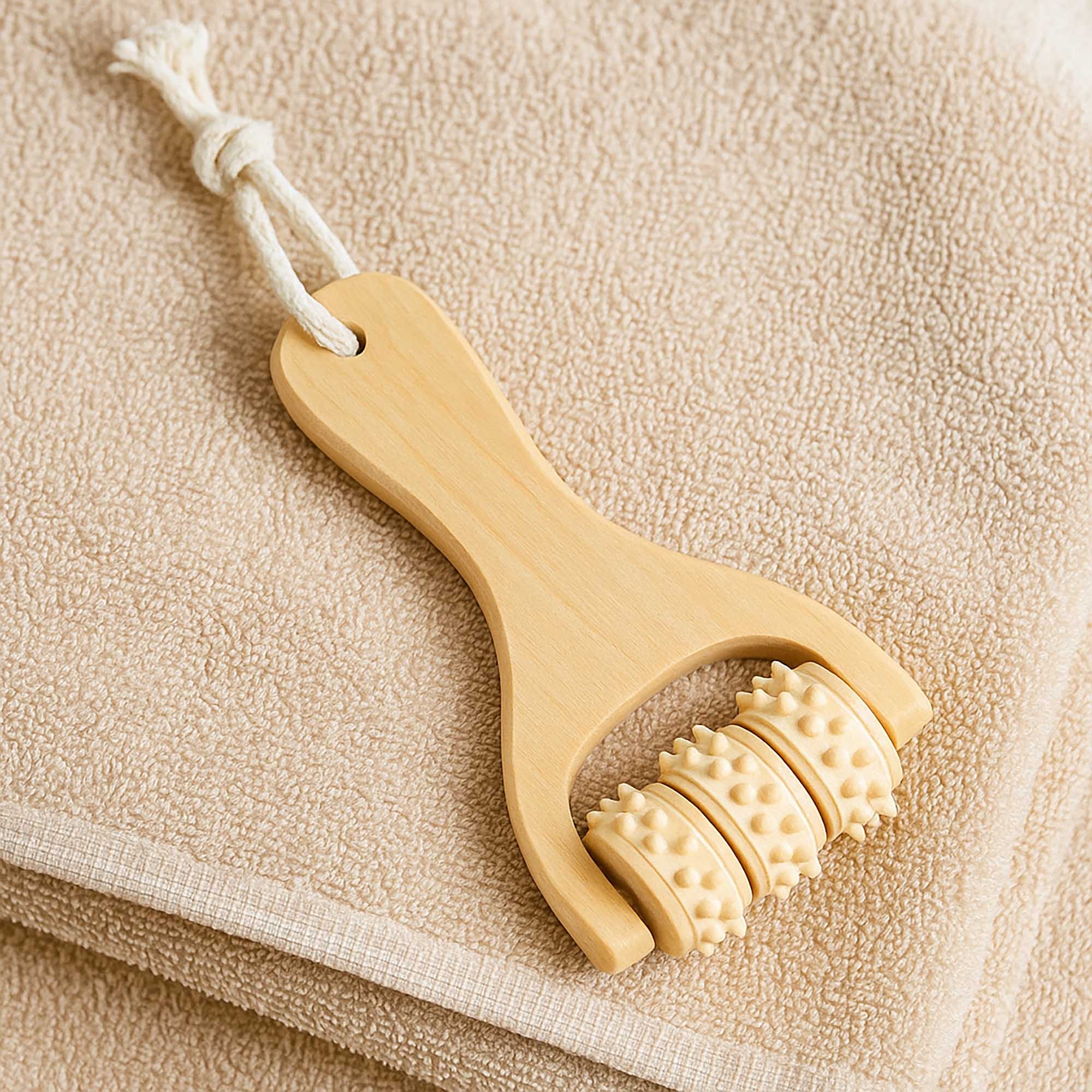 Drewniany Masażer Antycellulitowy do Ciała Nóg Ramion Brzucha Ud Cellulitu 9 Drewniany Masażer Antycellulitowy do Ciała Nóg Ramion Brzucha Ud Cellulitu - obrazek 9