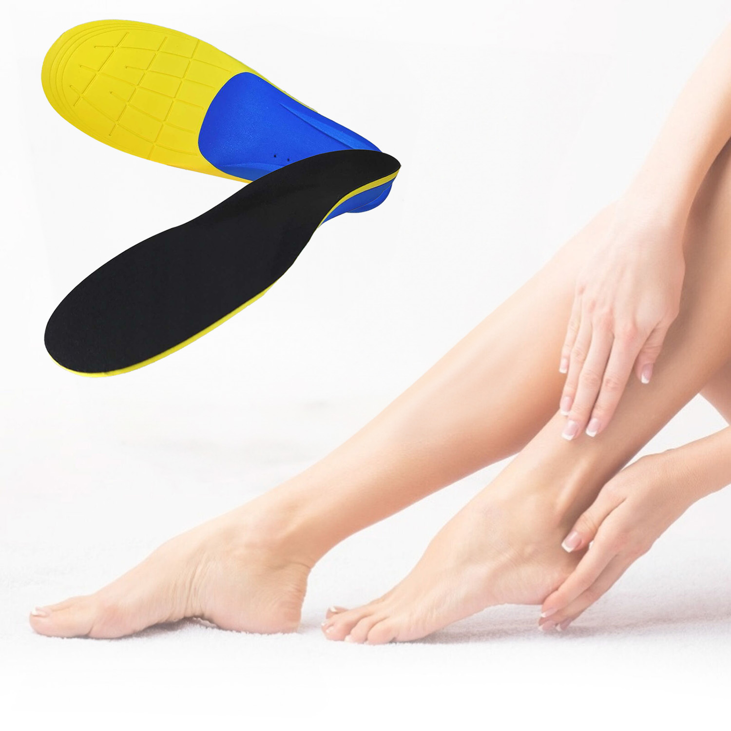 Wkładki do Butów Ortopedyczne Supinujące na Płaskostopie Amortyzujące 10 Wkładki do Butów Ortopedyczne Supinujące na Płaskostopie Amortyzujące - obrazek 10