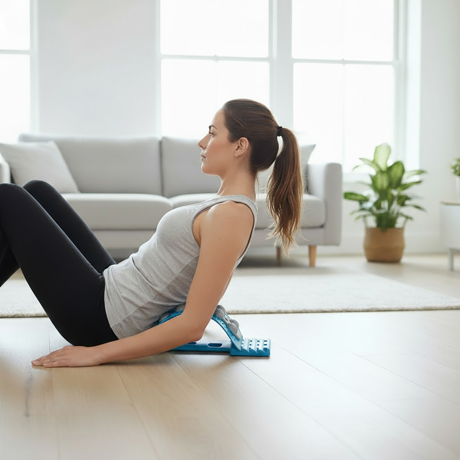 Przyrząd do Rozciągania Masażu Pleców Karku Masażer do Kręgosłupa Ramion 7 Przyrząd do Rozciągania Masażu Pleców Karku Masażer do Kręgosłupa Ramion - obrazek 7