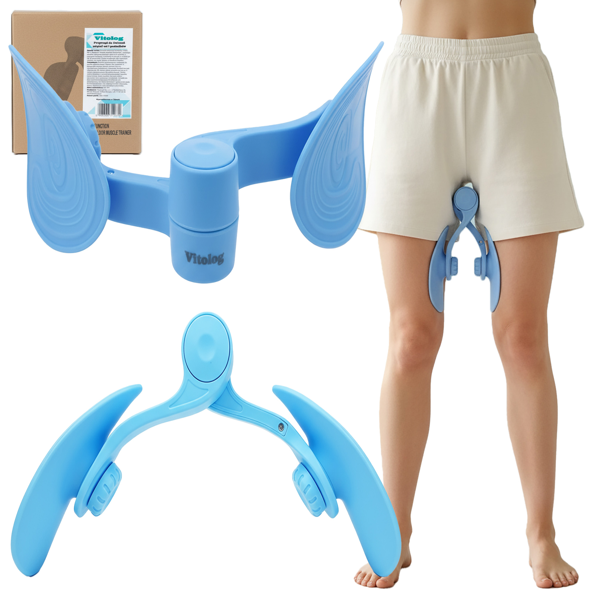 Motylek do Ćwiczeń Ud Nóg Mięśni Kegla Dna Miednicy Trenażer Pośladków Rąk 1 Motylek do Ćwiczeń Ud Nóg Mięśni Kegla Dna Miednicy Trenażer Pośladków Rąk