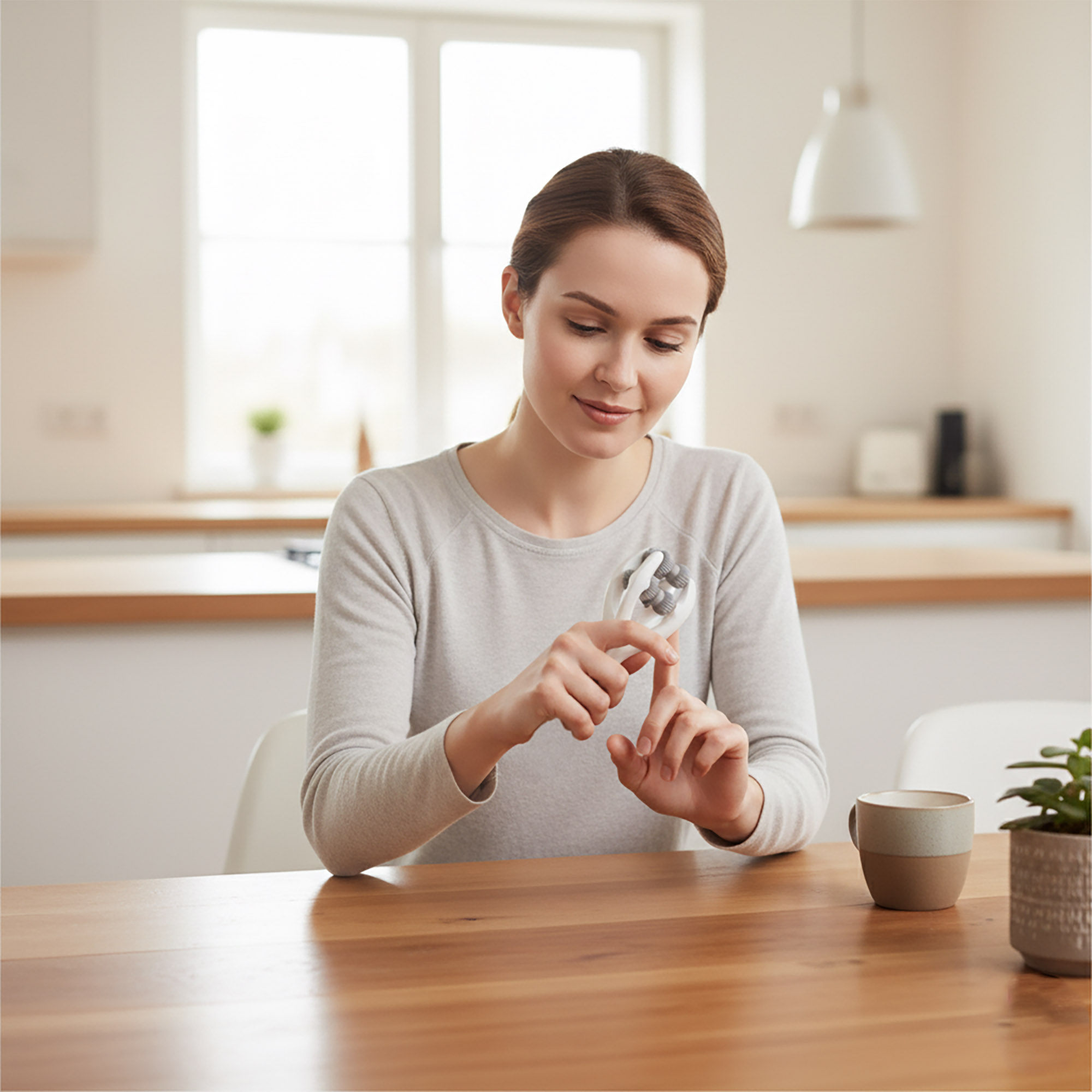 Masażer Roller Wałek do Masażu Twarzy Palców Stóp Dłoni Szyi Pod Oczy Ciała 4 Masażer Roller Wałek do Masażu Twarzy Palców Stóp Dłoni Szyi Pod Oczy Ciała - obrazek 4