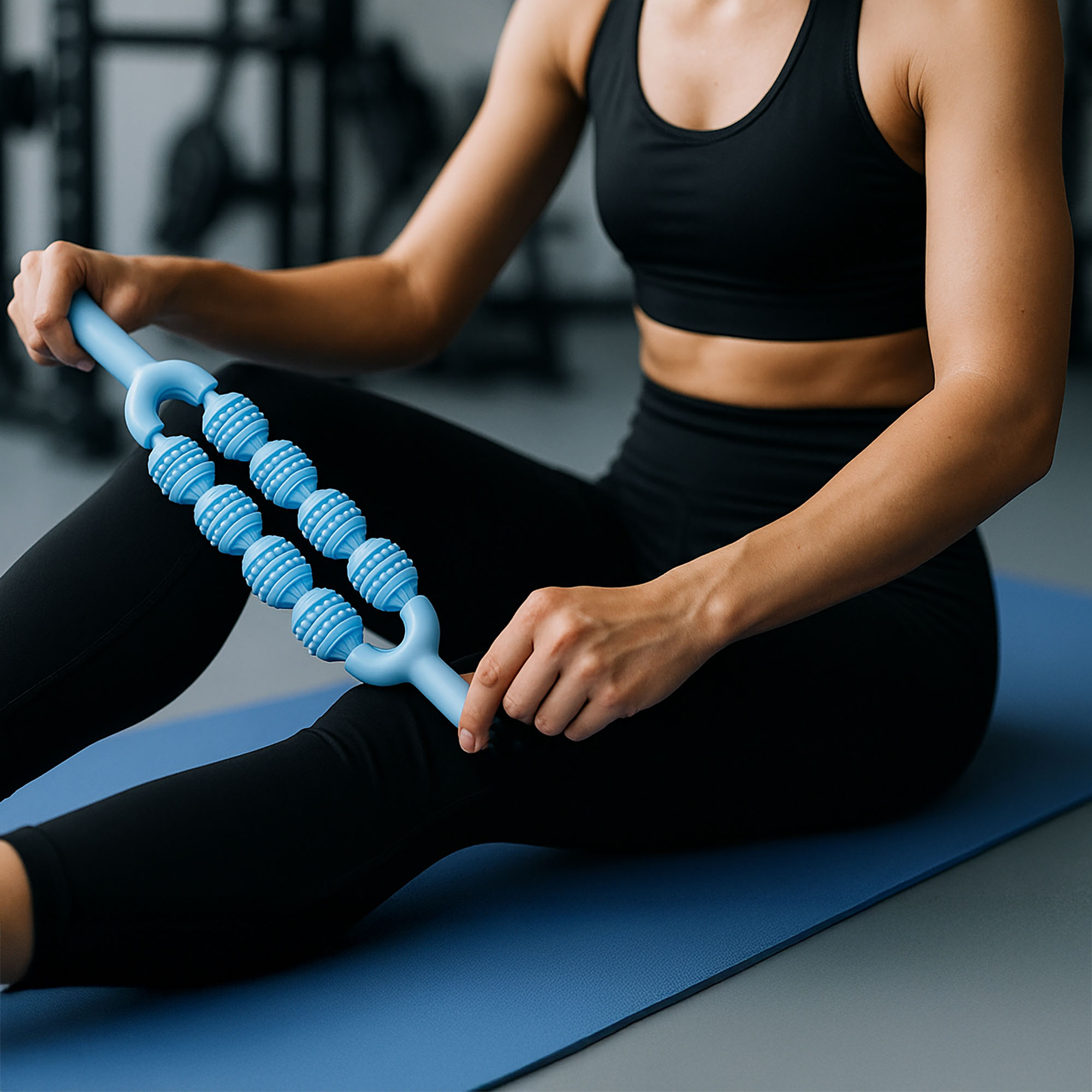 Roller Wałek do Masażu Pleców Karku Ramion Masażer Brzucha Nóg na Cellulit 6 Roller Wałek do Masażu Pleców Karku Ramion Masażer Brzucha Nóg na Cellulit - obrazek 6