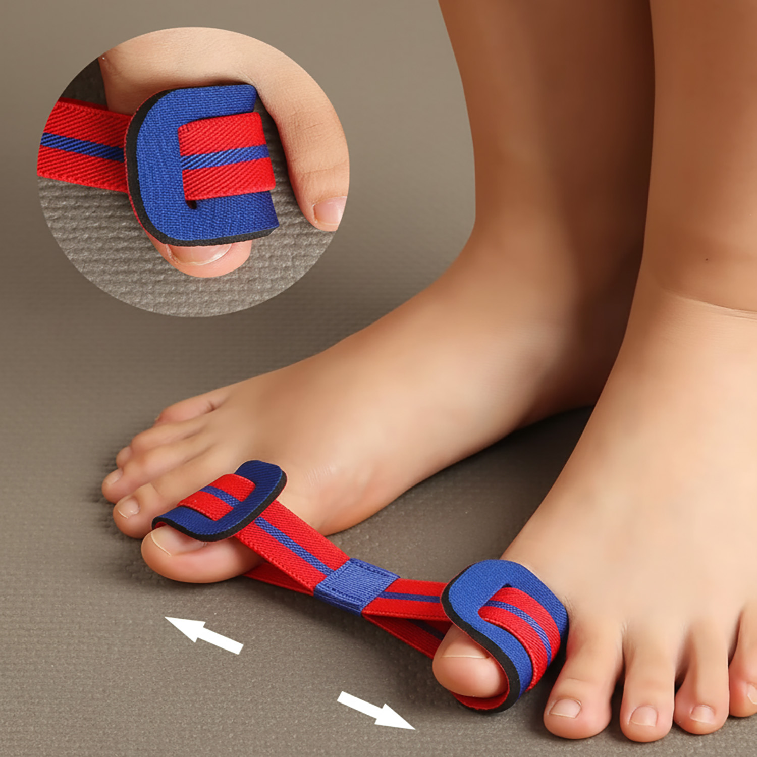 Przyrząd do Ćwiczeń na Haluksy Ekspander Korekcja Rozciąganie Palców Stóp 2 Przyrząd do Ćwiczeń na Haluksy Ekspander Korekcja Rozciąganie Palców Stóp - obrazek 2