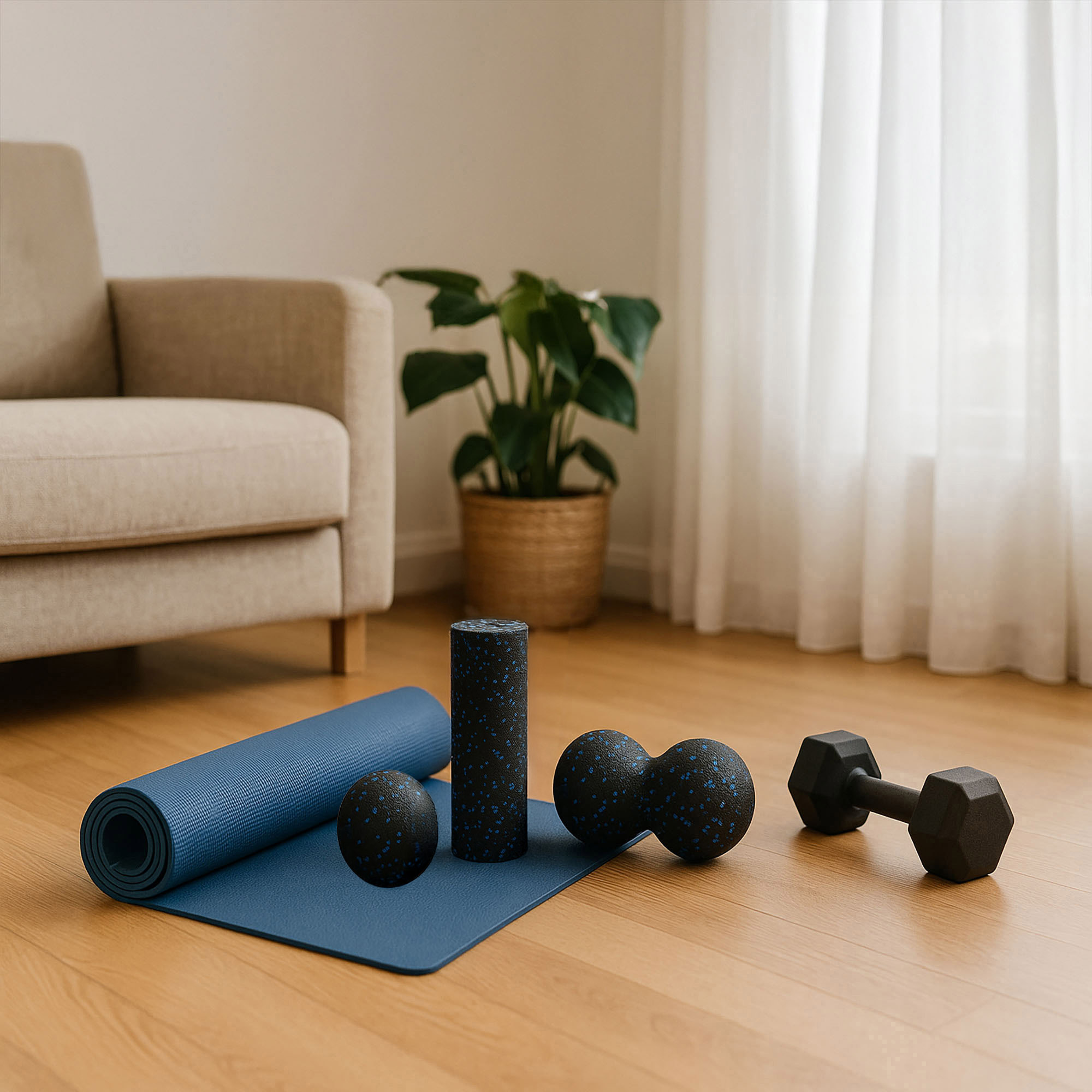 Roller Rolka Piłka DUOBALL Wałek do Masażu Rolowania Ciała Nóg Pleców EPP 3 6 Roller Rolka Piłka DUOBALL Wałek do Masażu Rolowania Ciała Nóg Pleców EPP 3 - obrazek 6