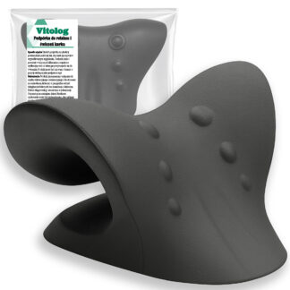 Poduszka Trakcyjna Masażer na Szyję Kark Przyrząd do Rozciągania Karku Szyi