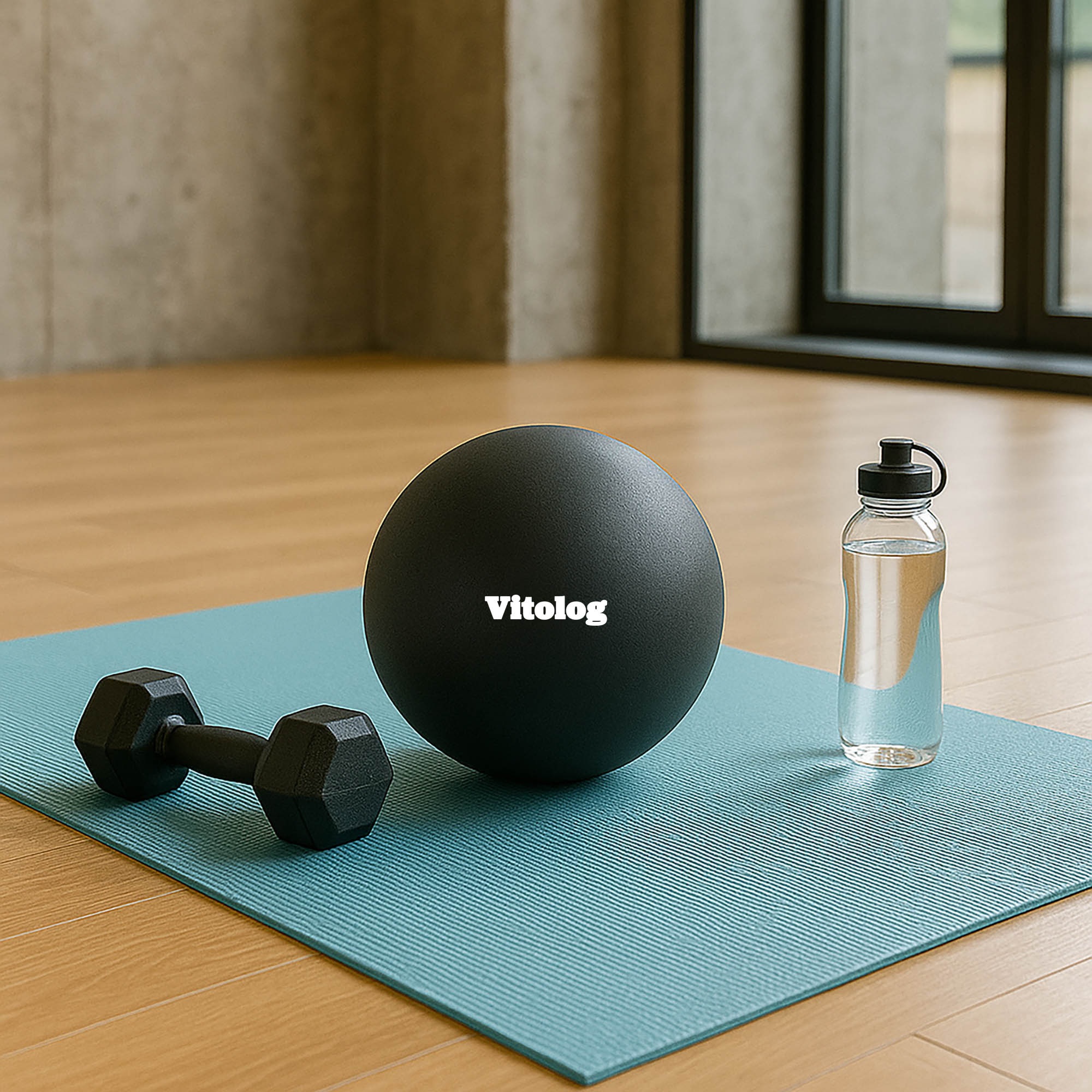 Piłka Fitness do Ćwiczeń Pilatesu Rehabilitacyjna Gimnastyczna Mała 22 cm 3 Piłka Fitness do Ćwiczeń Pilatesu Rehabilitacyjna Gimnastyczna Mała 22 cm - obrazek 3